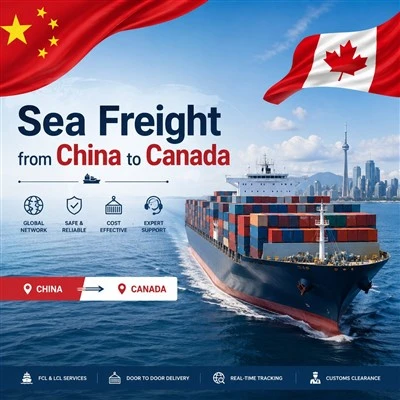 Freight di mare dalla Cina al Canada